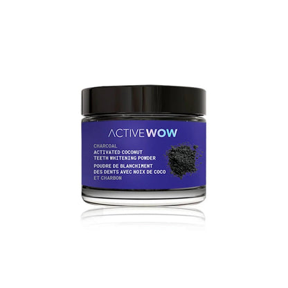 Active Wow Coconut Powder Toothpaste – Whitening, Fluoride-Free, Vanilla Flavor