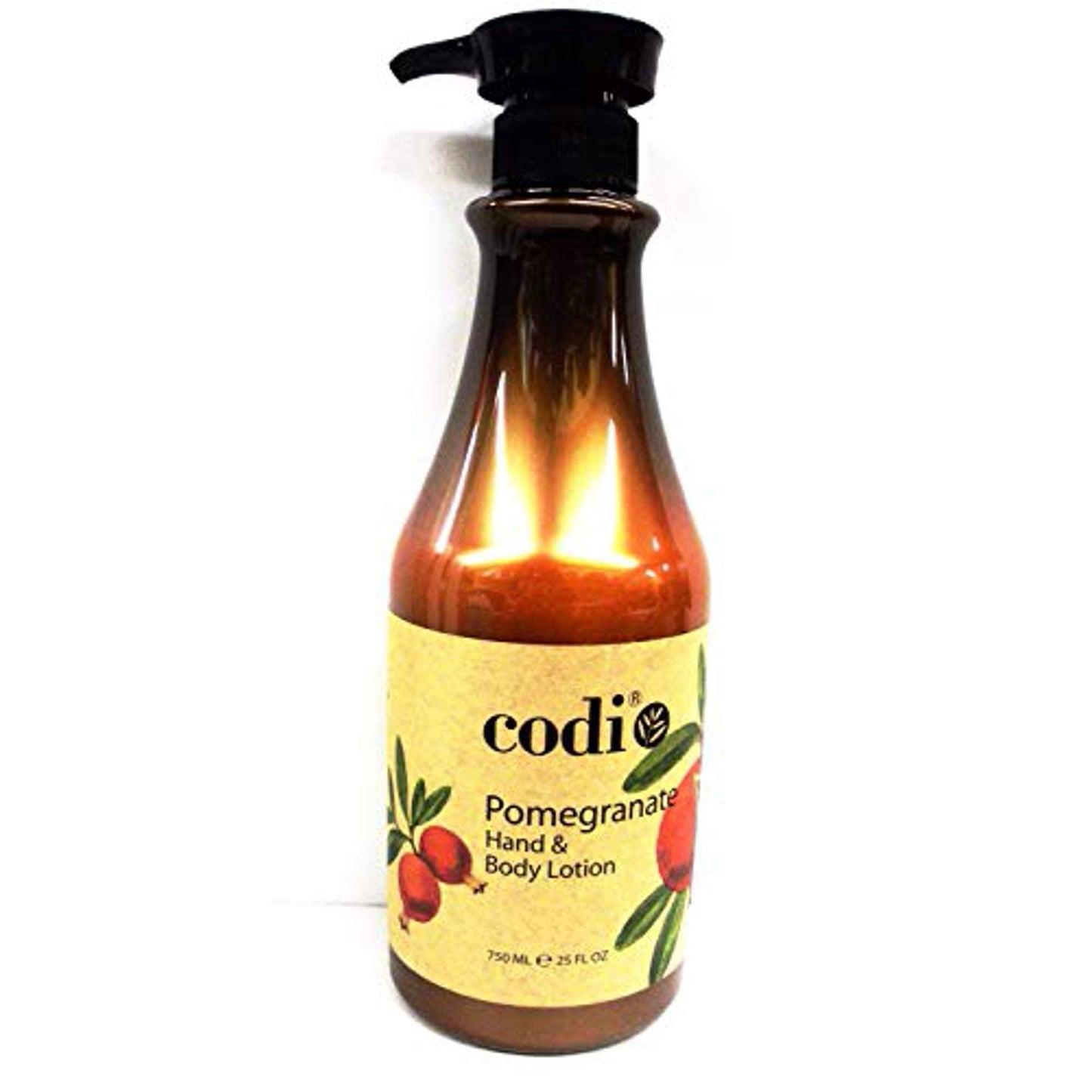 CODi Pomegranate Lotion – Body & Hand Lotion with Pump (750ml + 2x100ml) | Non-Greasy