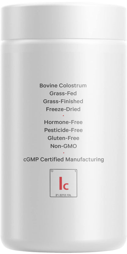 Codeage Colostrum Supplement – Grass-Fed, Non-GMO, Gluten-Free - 180 Capsules