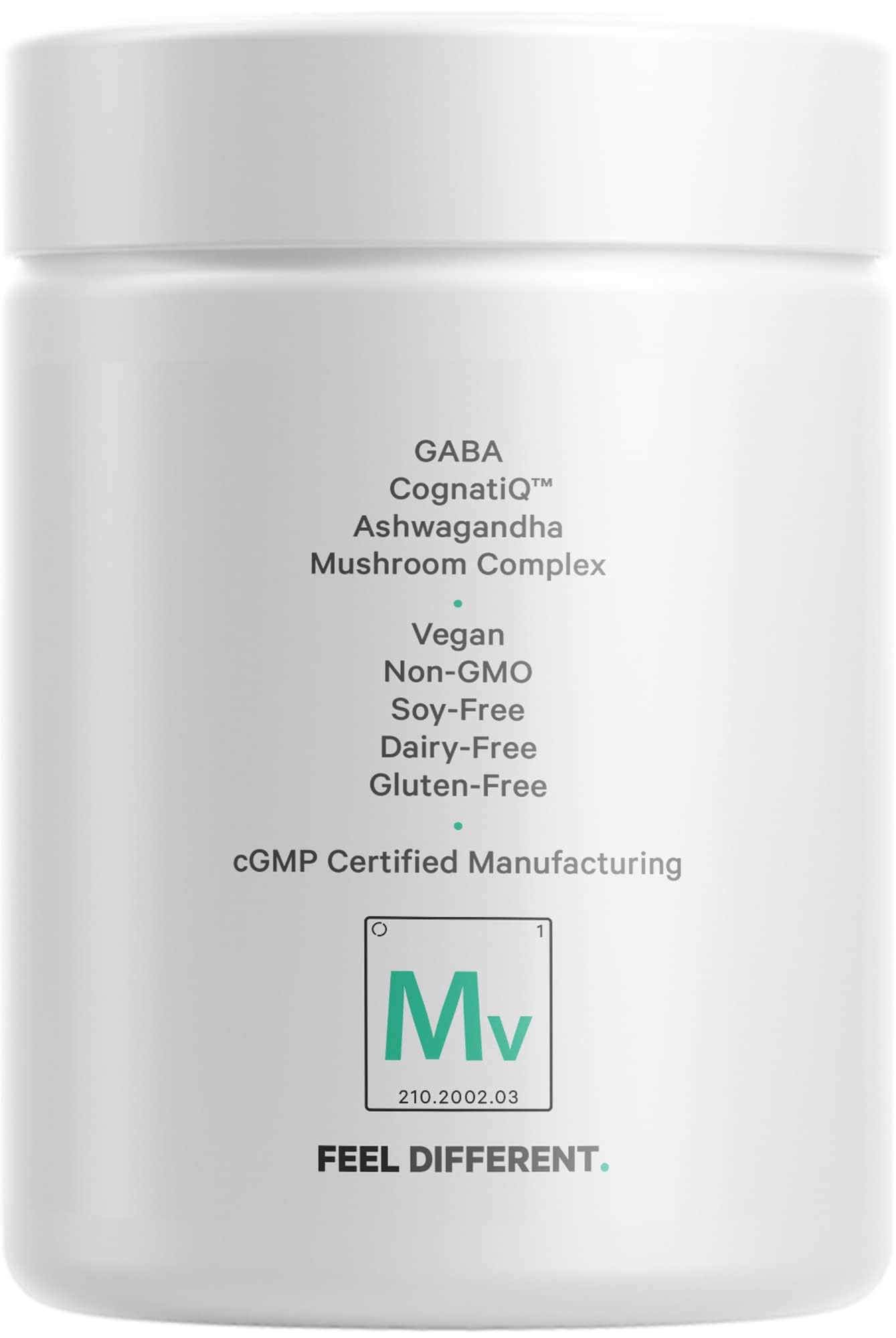 Codeage Meditate Vitamins+ Supplement – CognatiQ, DHH-B, GABA, Ashwagandha | BDNF Support | Vegan, Non-GMO, Gluten-Free – 60 Capsules