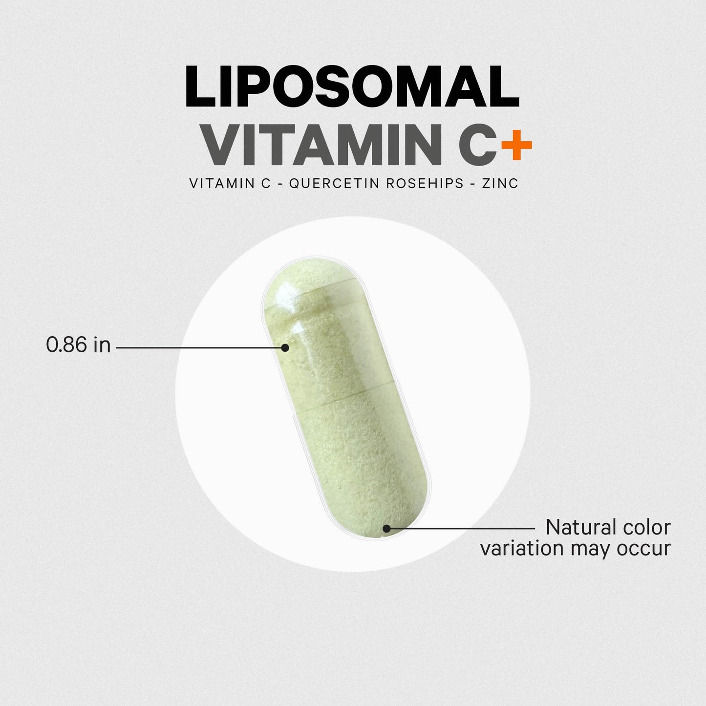 Codeage Liposomal Vitamin C 1500mg with Zinc & Elderberry – Vegan, Non-GMO, 2-Pack