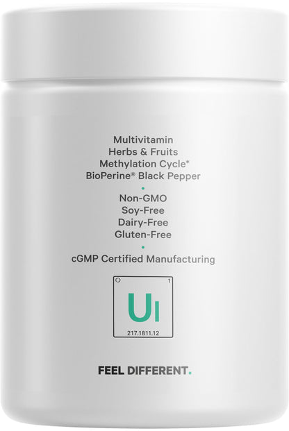 Codeage Ultra Life Telomeres Supplement – 5-MTHF Folate, B12 Methylcobalamin, D3, L-Theanine, Ashwagandha • 3-Month Supply