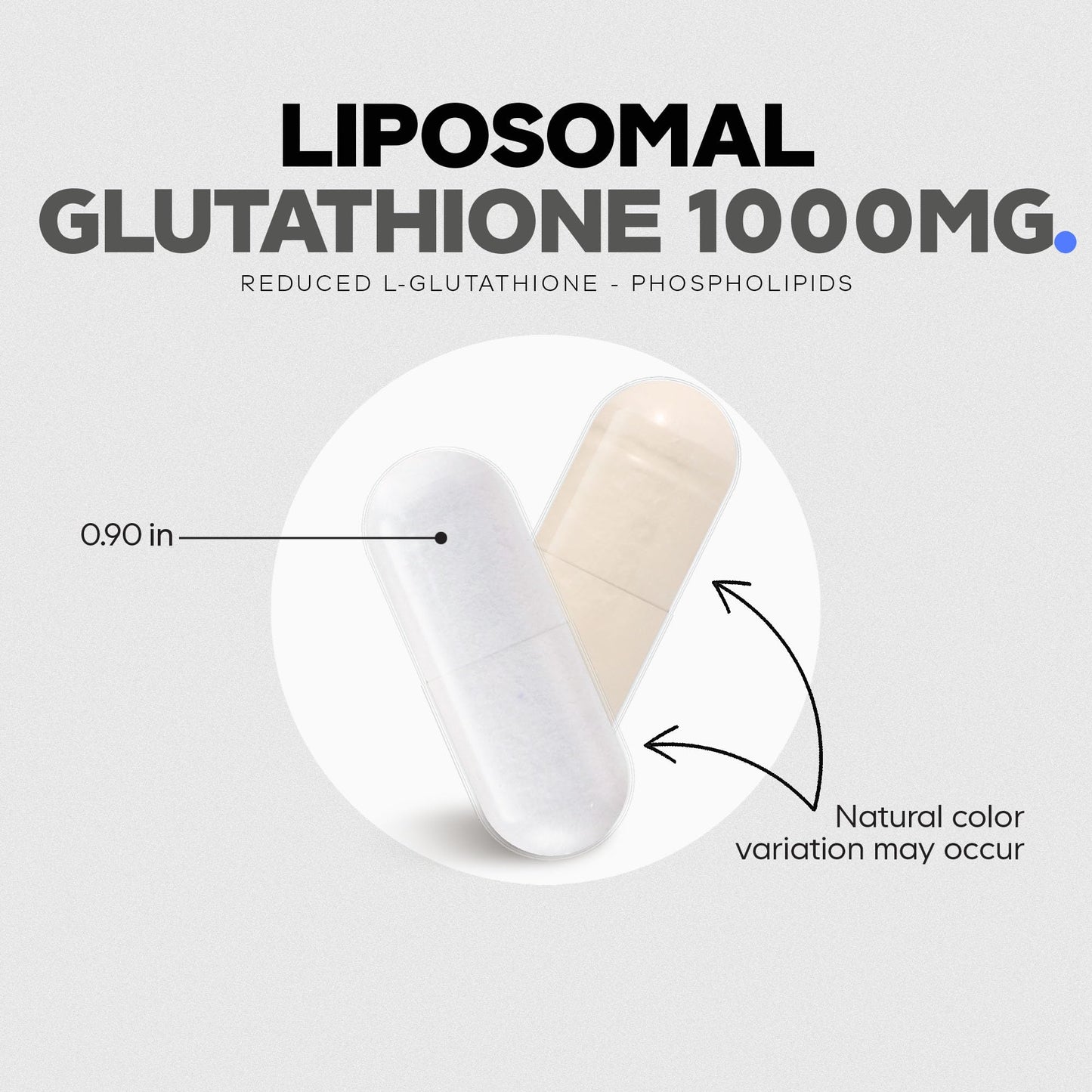 Codeage Liposomal Glutathione 1000 mg – High-Potency Reduced L-Glutathione, Liposomal Delivery, 60 Capsules