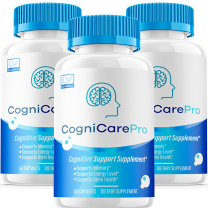 (3 Pack) Cognicare Pro Capsules – 180 Count for 3 Months