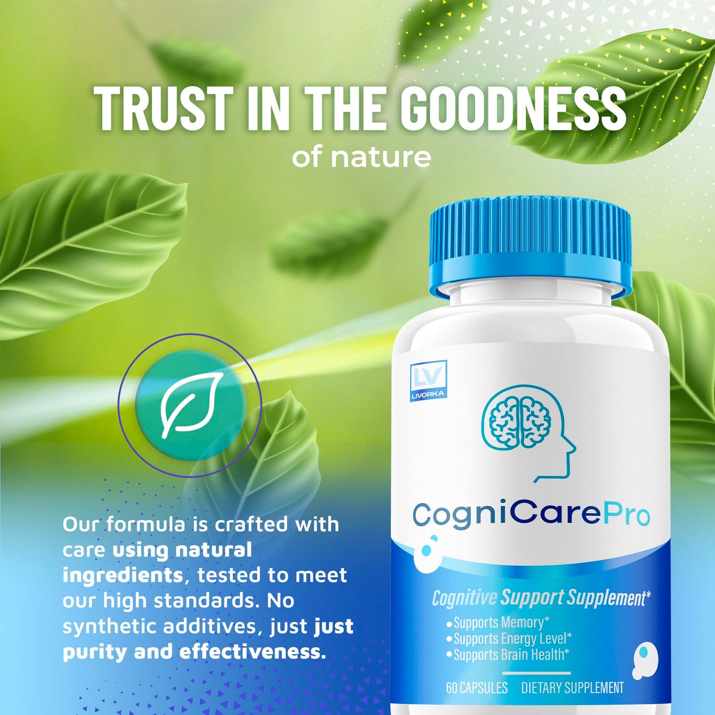 (3 Pack) Cognicare Pro Capsules – 180 Count for 3 Months