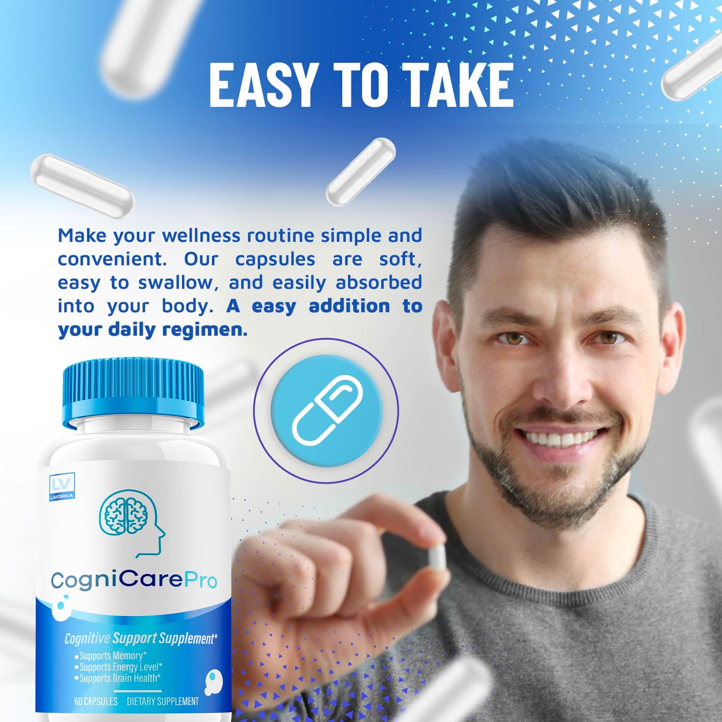 (3 Pack) Cognicare Pro Capsules – 180 Count for 3 Months