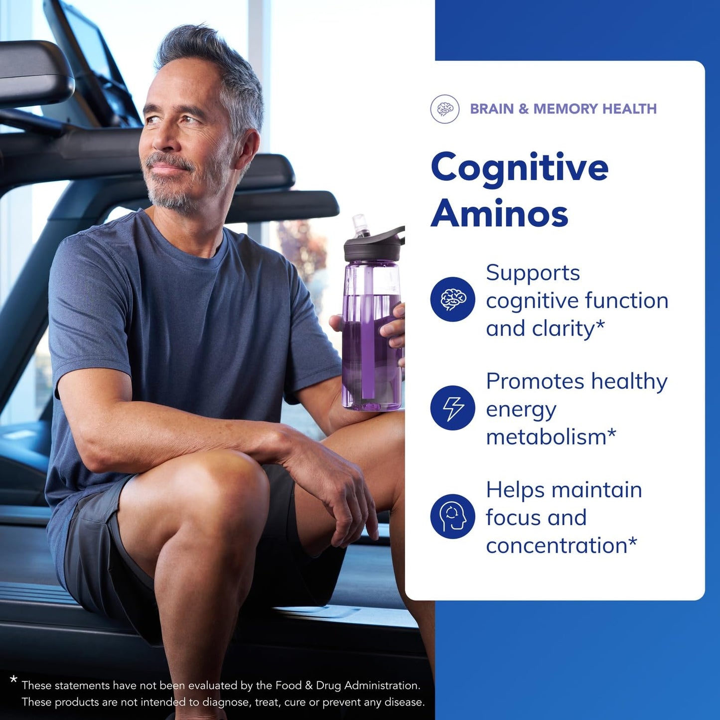 Pure Encapsulations Cognitive Aminos | Hypoallergenic Cognitive Support | 120 Capsules