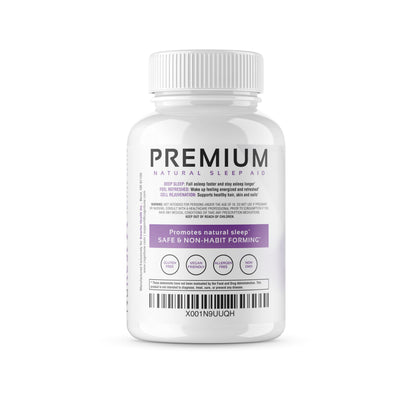 CogniTune Natural Sleep Supplement - Non Habit Forming, Non Drowsy