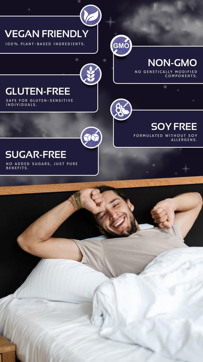 CogniTune Natural Sleep Supplement - Non Habit Forming, Non Drowsy