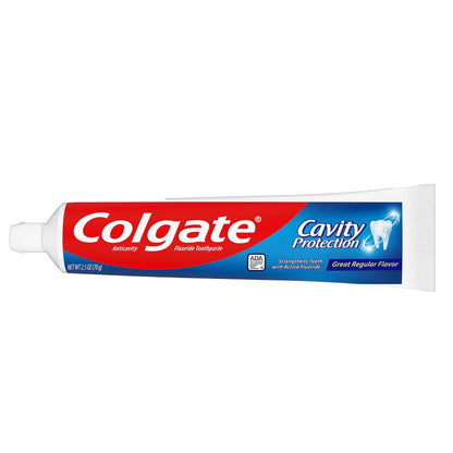 Colgate Cavity Protection Toothpaste with Fluoride - 2.5 ounce + 60% Free - 2 Pack