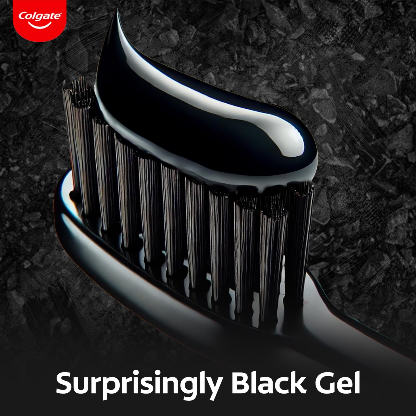 Colgate Charcoal Clean Black Gel Toothpaste - Bamboo Charcoal & Wintergreen Mint, 120g