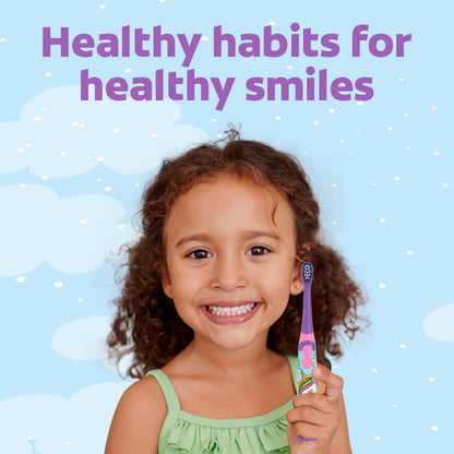 Colgate Kids Unicorn Battery Toothbrush – 3+ | Flat-Laying Handle