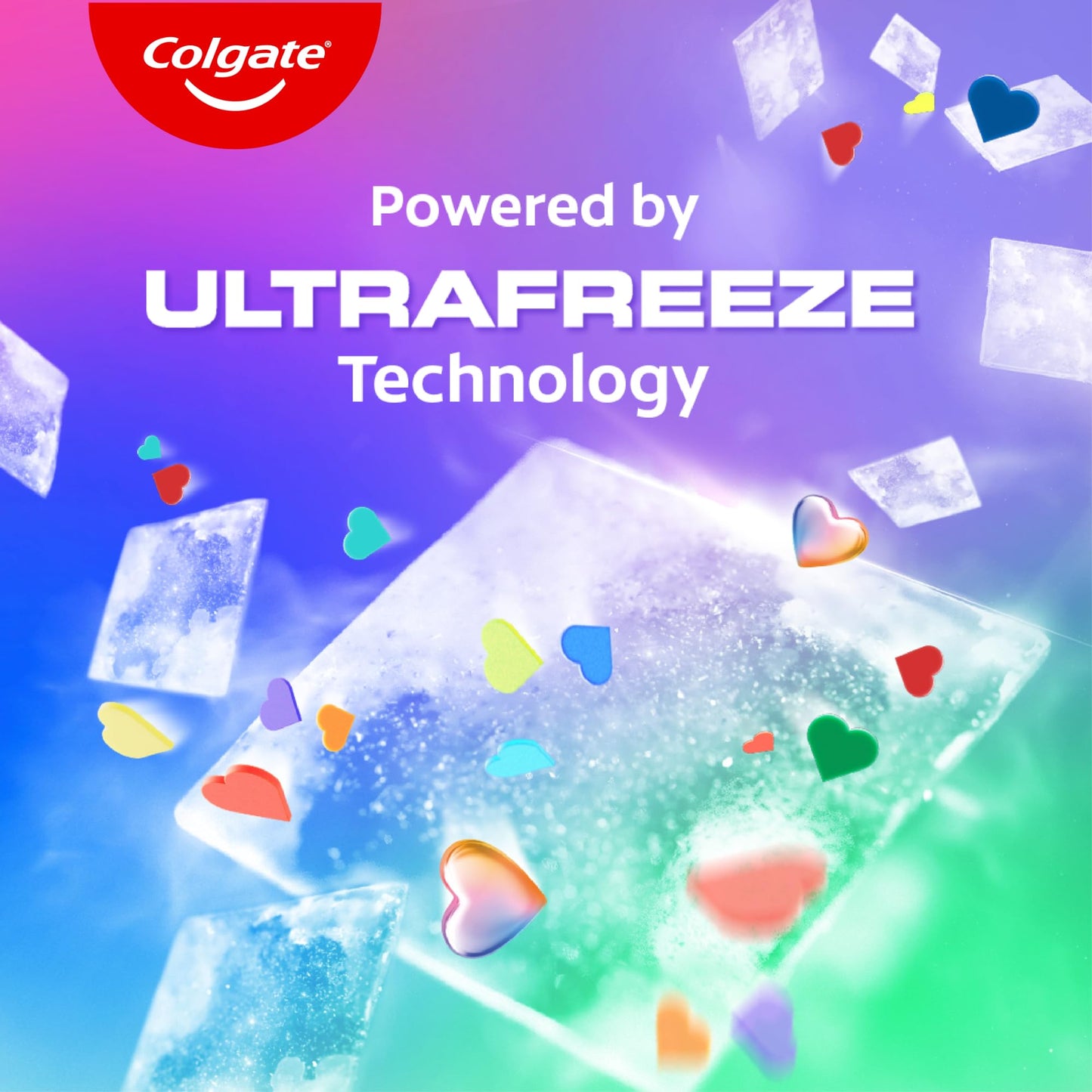 Colgate MaxFresh Rainbow Fresh Gel Toothpaste – Ultrafreeze, Vegan & Gluten-Free 100g