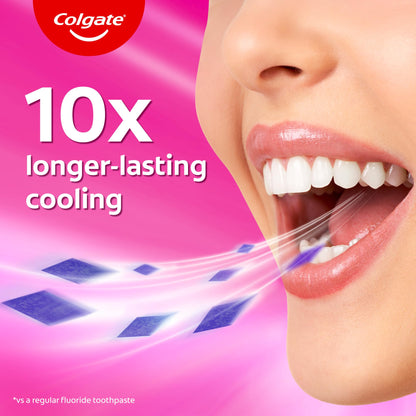 Colgate MaxFresh Watermelon Blast Gel Toothpaste – Ultrafreeze, Cooling Crystals, 100g | Vegan & Gluten-Free
