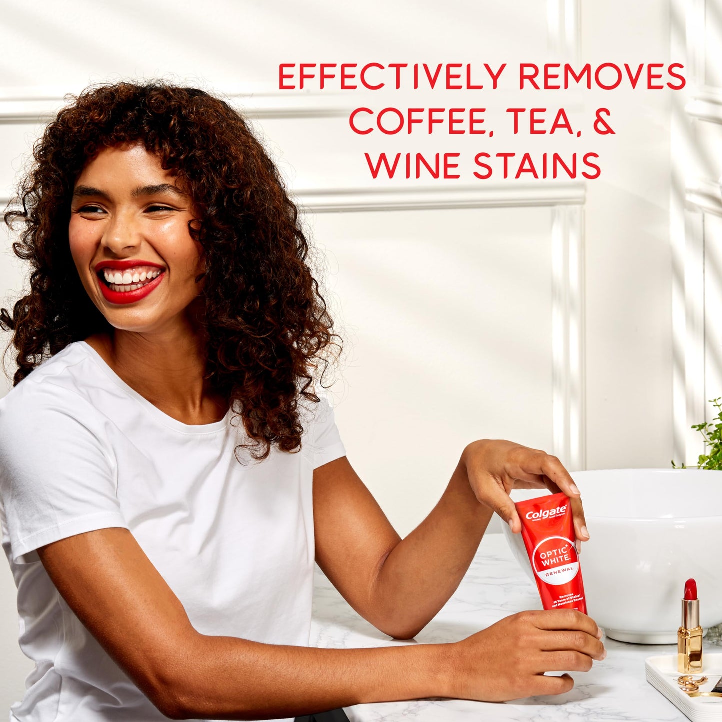 Colgate Optic White Renewal 3-Pack Toothpaste – Whitening, 3.0 oz