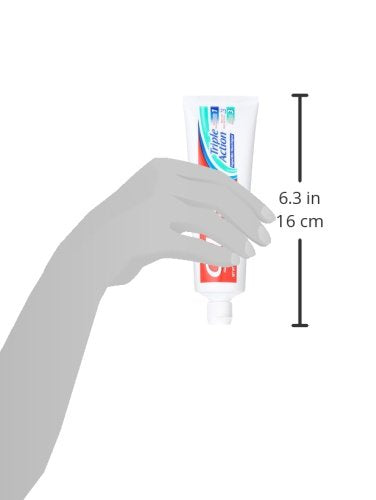 Colgate Triple Action Toothpaste Mint - 4 oz Pack of 6 | Deep Clean