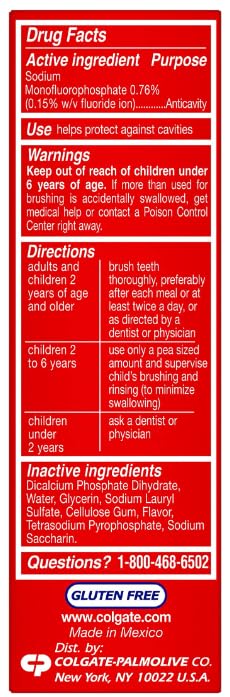 Colgate Cavity Protection Toothpaste – Great Regular Flavor, Travel Size 1 oz (28g) – Pack of 10