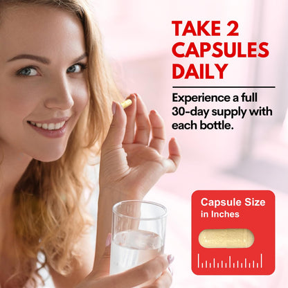 B12 25,000 mcg Complex with Hyaluronic Acid, Collagen & Folate – 60 Caps | USA Made