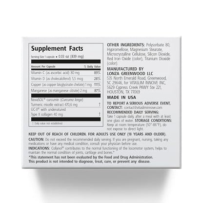 Collanol – Dual-Action Joint Support with 3D Collagen + Micelle Turmeric
