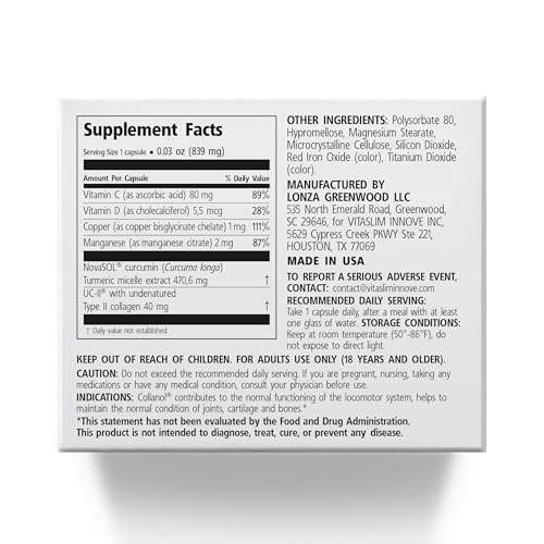 Collanol – Dual-Action Joint Support with 3D Collagen + Micelle Turmeric