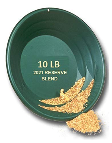 Gold Paydirt 10 LB from Colorado - Special Reserve Blend 2021 - Gold Paydirt Bags - Guaranteed Unsearched Material - Pan At Home - Guaranteed Gold