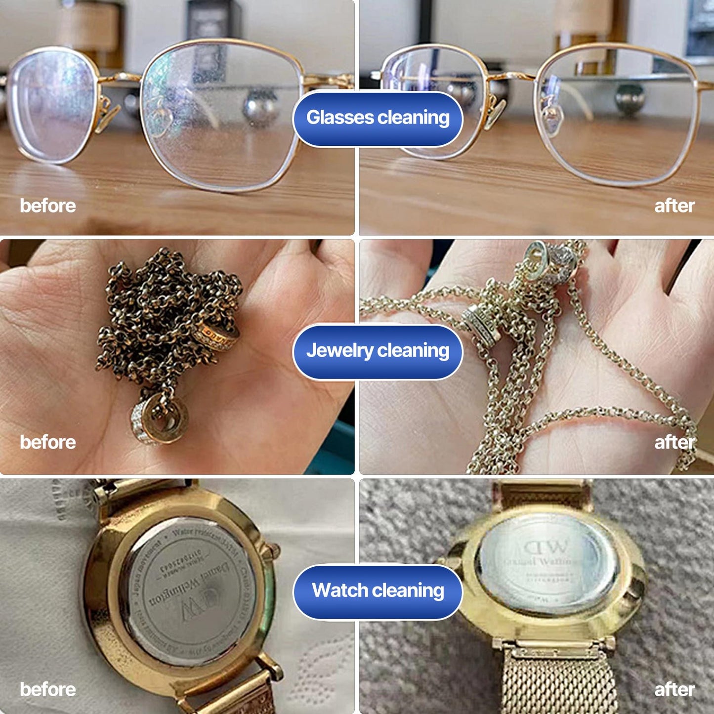 Colorful Glasses Cleaning Cloths - Microfiber Wipes | Portable Keychain Lens Cleaner for Sunglasses & Electronics