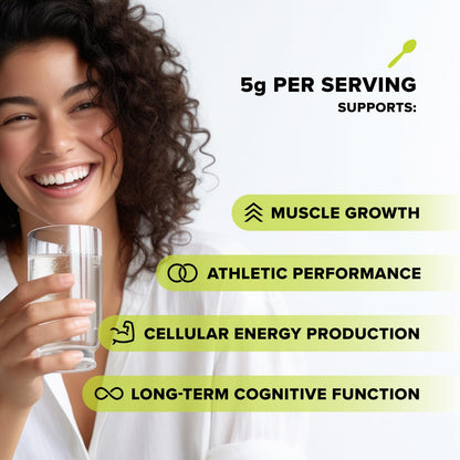 Complement Creatine Monohydrate Micronized Powder – 5g, 60 Servings | Vegan, Unflavored