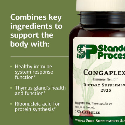 Congaplex Thymus Gland Support - Immune Health Capsule Supplement, 150 Capsules | Standard Process Inc.