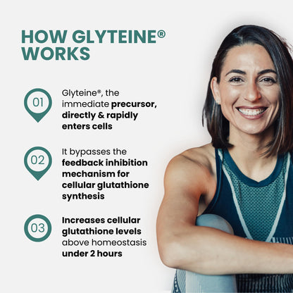 CONTINUAL G Powder - Clinically Proven Glutathione Precursor with Glyteine & Sunfiber