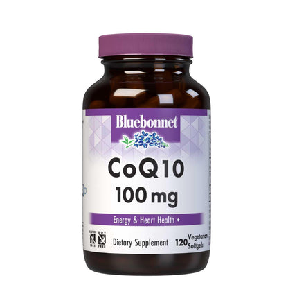 BlueBonnet CoQ10 100 mg Vegetarian Softgels – Energy Production & Heart Health