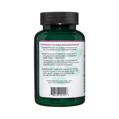 Vitanica Rauwolfia Extra - Heart Health Supplement with Magnesium, CoQ10 & Snakeroot (90 Vegan Caps)