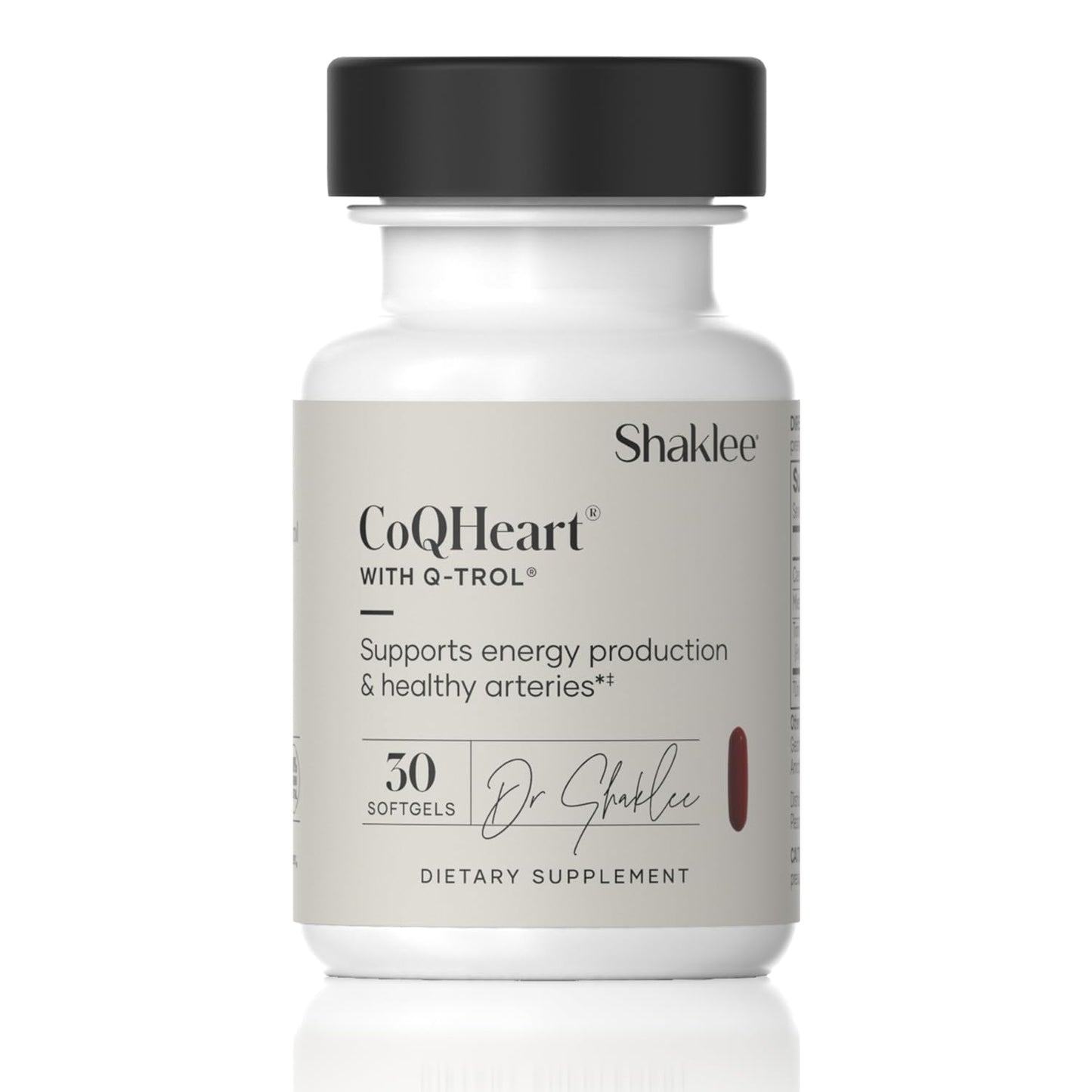 CoQHeart with Q-Trol - CoQ10 & Resveratrol for Heart Health & Energy