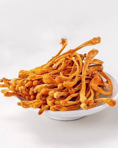 Dried Whole Cordyceps Mushroom - 4 oz | Immunity, Energy & Vegan Recipes