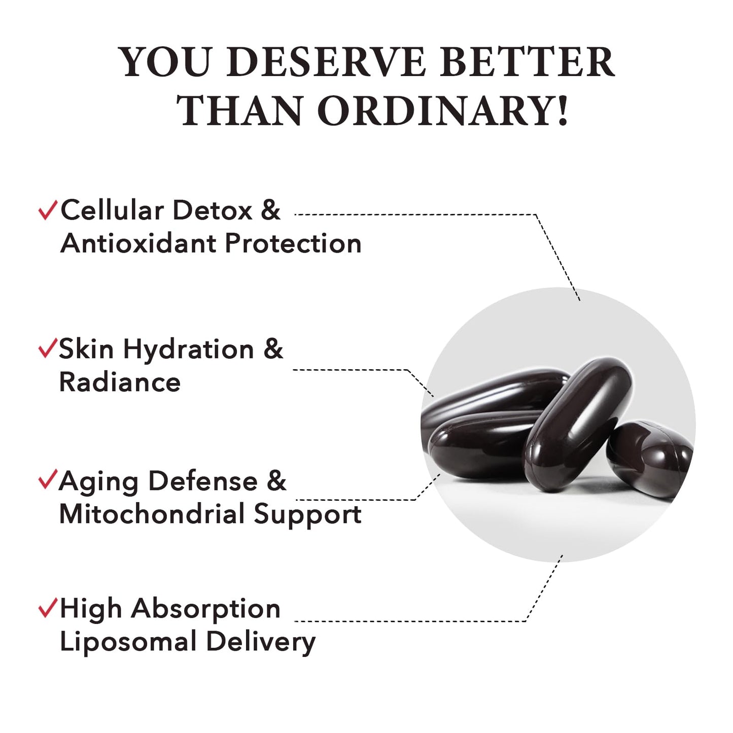 CORPORALIGHT Liposomal Glutathione Softgels | Enhanced Absorption & Immune Support