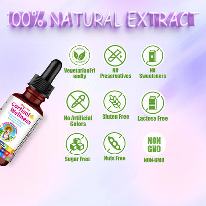 Misyvoing Cortisol Drops – 18-in-1 Detox for Women | Mood, Sleep & Focus