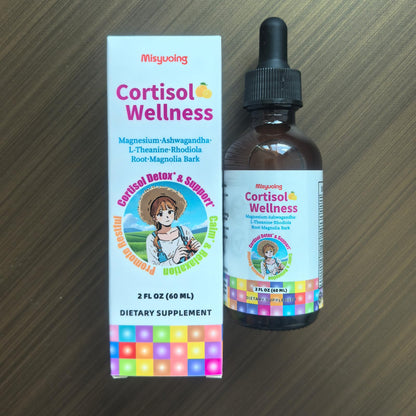 Misyvoing Cortisol Drops – 18-in-1 Detox for Women | Mood, Sleep & Focus