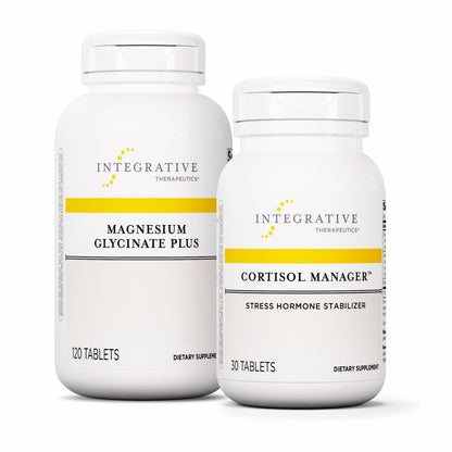 Integrative Therapeutics Cortisol Manager & Magnesium Glycinate Plus Bundle