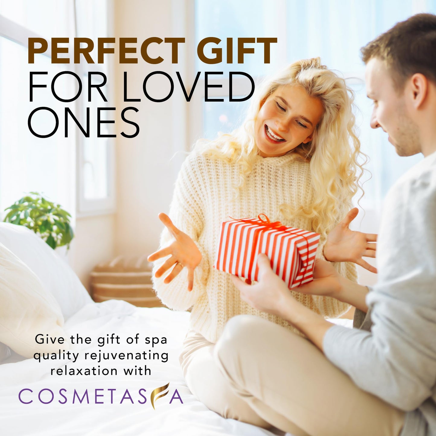 Cosmetasa Massage Oil Set - Arnica & Peppermint Sore Muscle Relief, Cellulite & Lavender Body Massage Oils - Gua Sha Therapy