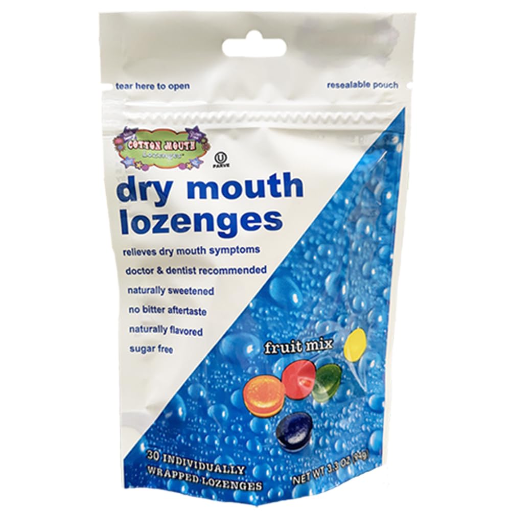 Cotton Mouth Lozenges – Dry Mouth Relief, Sugar Free, Gluten Free