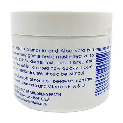 Country Comfort Herbal Savvy Comfrey Aloe Vera – 2 oz Salve