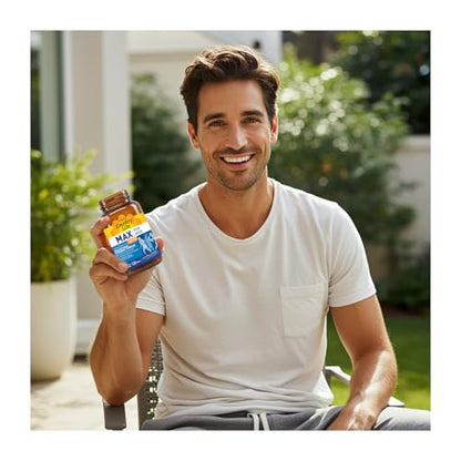 Country Life Max for Men Multivitamin – Iron-Free, Gluten-Free, Saw Palmetto & Lycopene | 120 Vegetarian Tablets