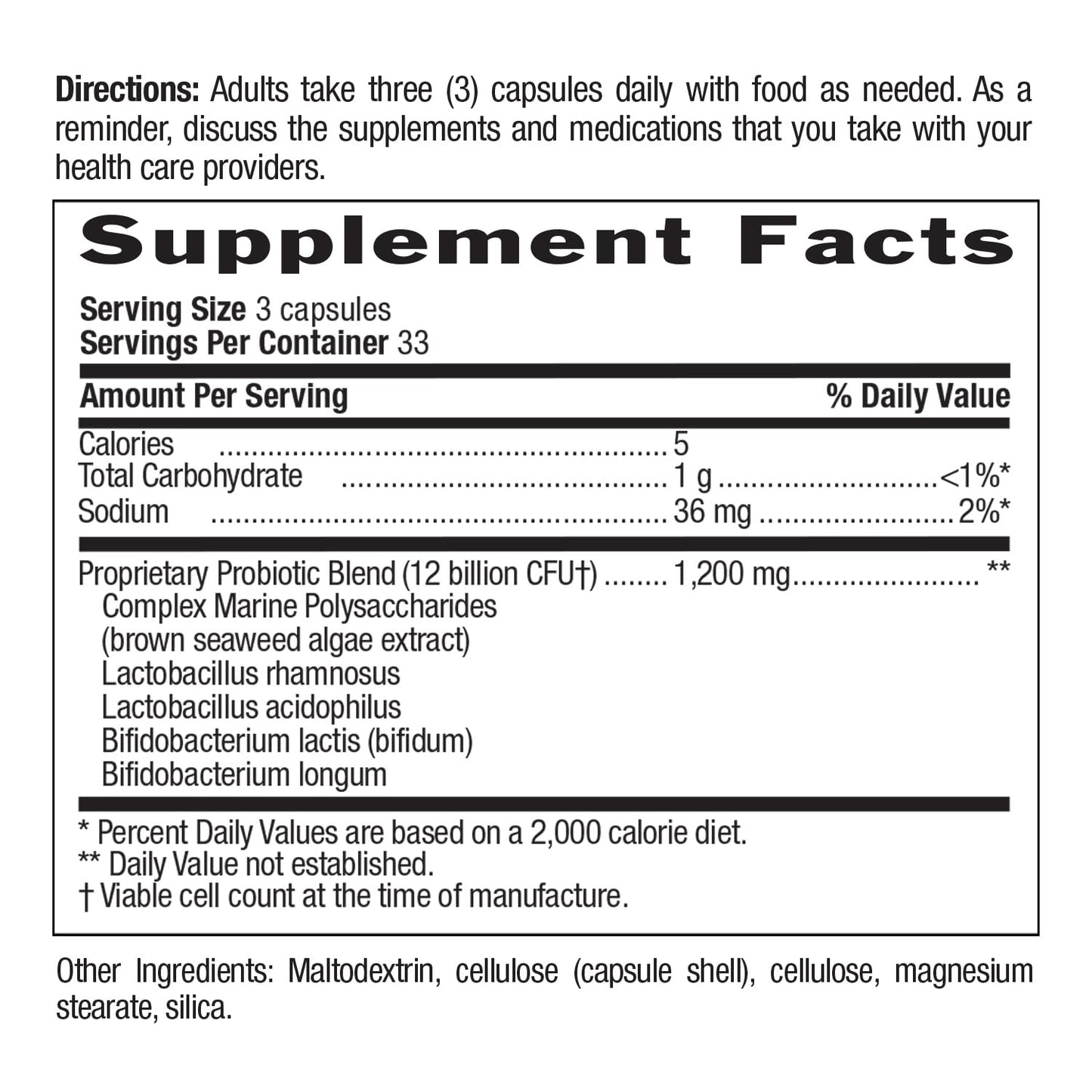 Country Life Power-Dophilus Probiotic - 12B CFU, Dairy-Free, Gluten Free, Vegan