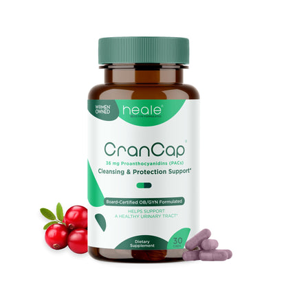 CranCap Cranberry Pills – Urinary Tract Health, 36mg PACs | Heale