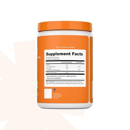 Create Creatine Monohydrate Gummies – 1.5g per Gummy, Vegan & Anti-Melting