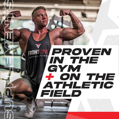 FRONTLINE FORMULATIONS Creatine Chaos – Lean Muscle Growth, Post-Workout, Unflavored (60 Servings)