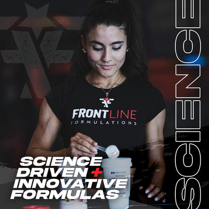 FRONTLINE FORMULATIONS Creatine Chaos – Lean Muscle Growth, Post-Workout, Unflavored (60 Servings)