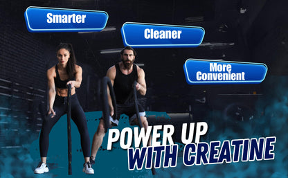 Creatine Monohydrate Gummies - Sugar-Free Vegan Pre & Post Workout | 60 Chews