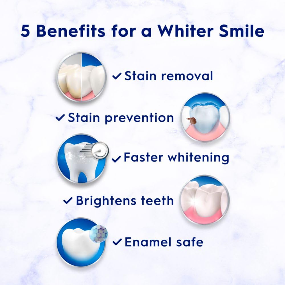 Crest 3D White Brilliance Luminous Purple Toothpaste – Bulk Pack 3x4.6 oz