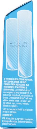 Crest 3D Whitestrips Sensitive Teeth – 28 Strips (14-Count Pack) for Teeth Whitening