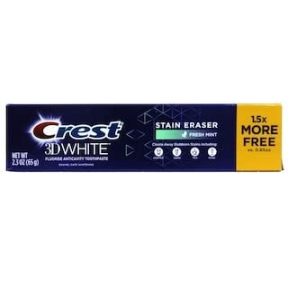 Crest 3DWHITE Stain Eraser Mint Splash Toothpaste